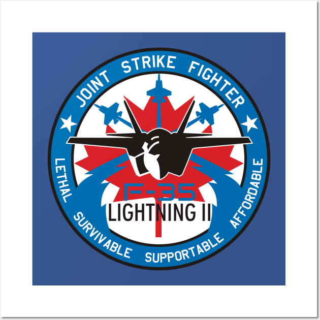 F35 Lightning II Wall Art by MBK